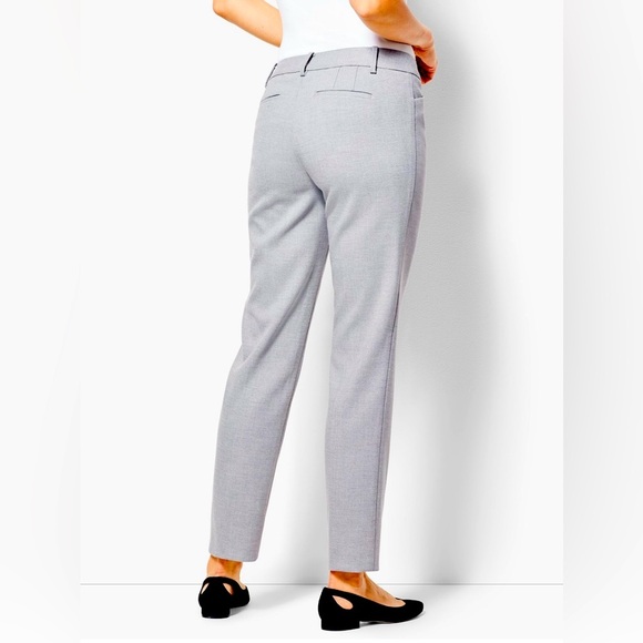 TALBOTS HAMPSHIRE ANKLE PANT - GREY size 12 - Picture 3 of 15